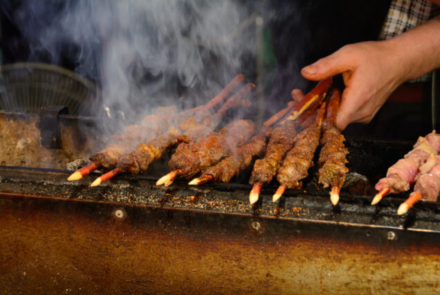 Food In Xi'an Muslim Quarter