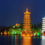 Guilin The Sun Moon Pagoda