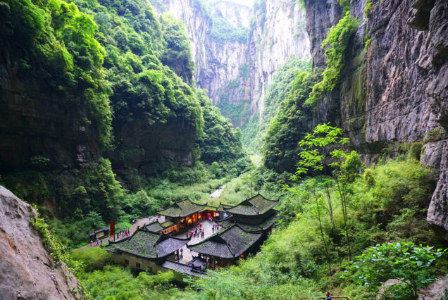 Three Natural Bridges, Wulong, Chongqing