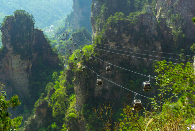 Tianzi Mountain Cable Way